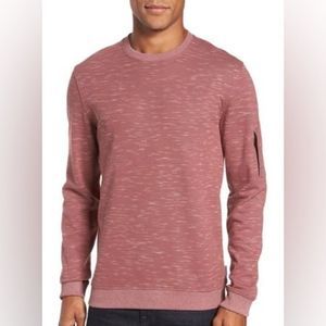 TED BAKER CREW NECK SWEATER/sweatshirt. Dusty rose size 3/small - medium. EUC